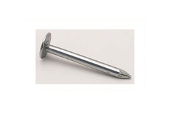 Electro-galvanized roofing nails