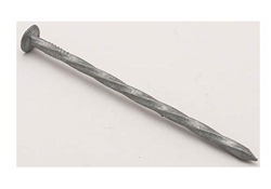 Hot-dip galvanized spiral shank deck nails