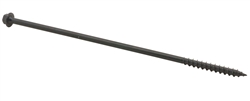 Coated timber screws