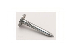 Electro-galvanized roofing nails