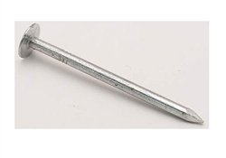 Electro-galvanized roofing nails